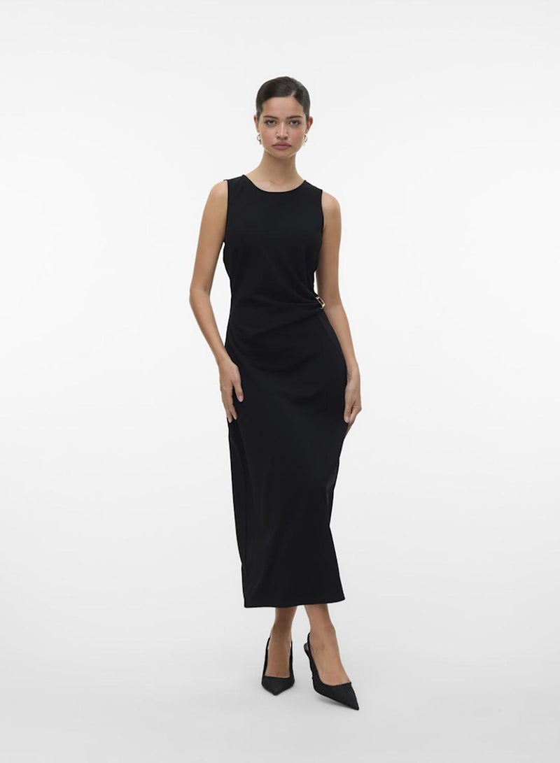 VERO MODA Vmhosanna S/L 7/8 Dress Jrs Btq Ga - Image 4