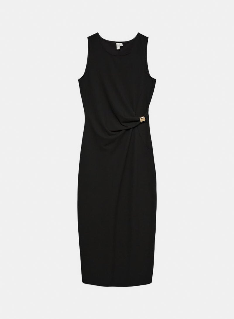 VERO MODA Vmhosanna S/L 7/8 Dress Jrs Btq Ga - Image 1