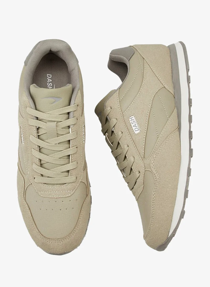 Dash Panelled Lace-Up Sports Shoes