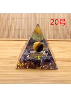 Generic Crystal Shards Energy Pyramid Office Decor No. 20 