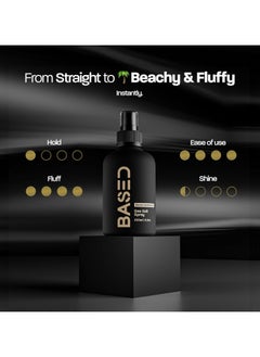 Based Natural Sea Salt Spray for Hair – Volumizing & Texturizing Hair Spray with Kelp & Vitamin B5 | Lightweight, Non-Greasy Formula | Paraben, Sulfate & Phthalate Free (6.8 oz)  - Image 5