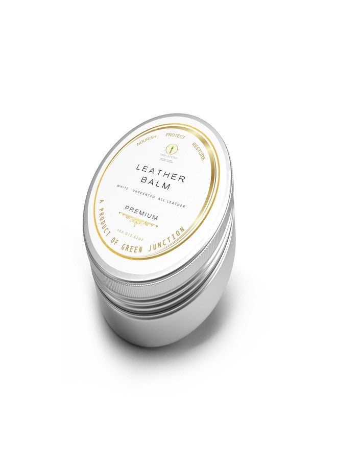 Green Junction Premium All Leather Balm I Polish and Conditioner I Unscented I100 Gms I - Image 4