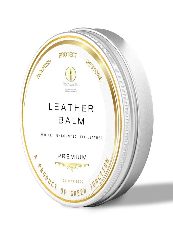 Green Junction Premium All Leather Balm I Polish and Conditioner I Unscented I100 Gms I - Image 3