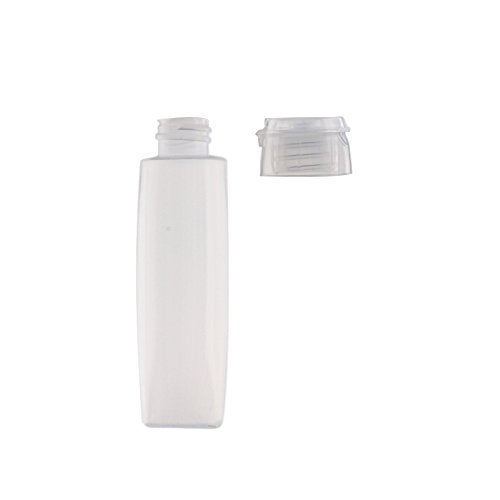 OTO 6 Pack Travel Size Plastic Squeeze Bottles for Liquids, 30ml/1 Fl. Oz TSA Approved Makeup Toiletry Cosmetic Containers - Image 4