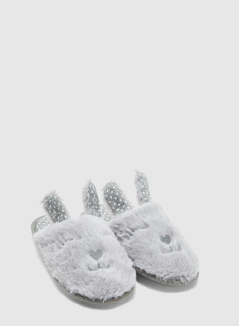 DOROTHY PERKINS Bunny Novelty Mule Slip On