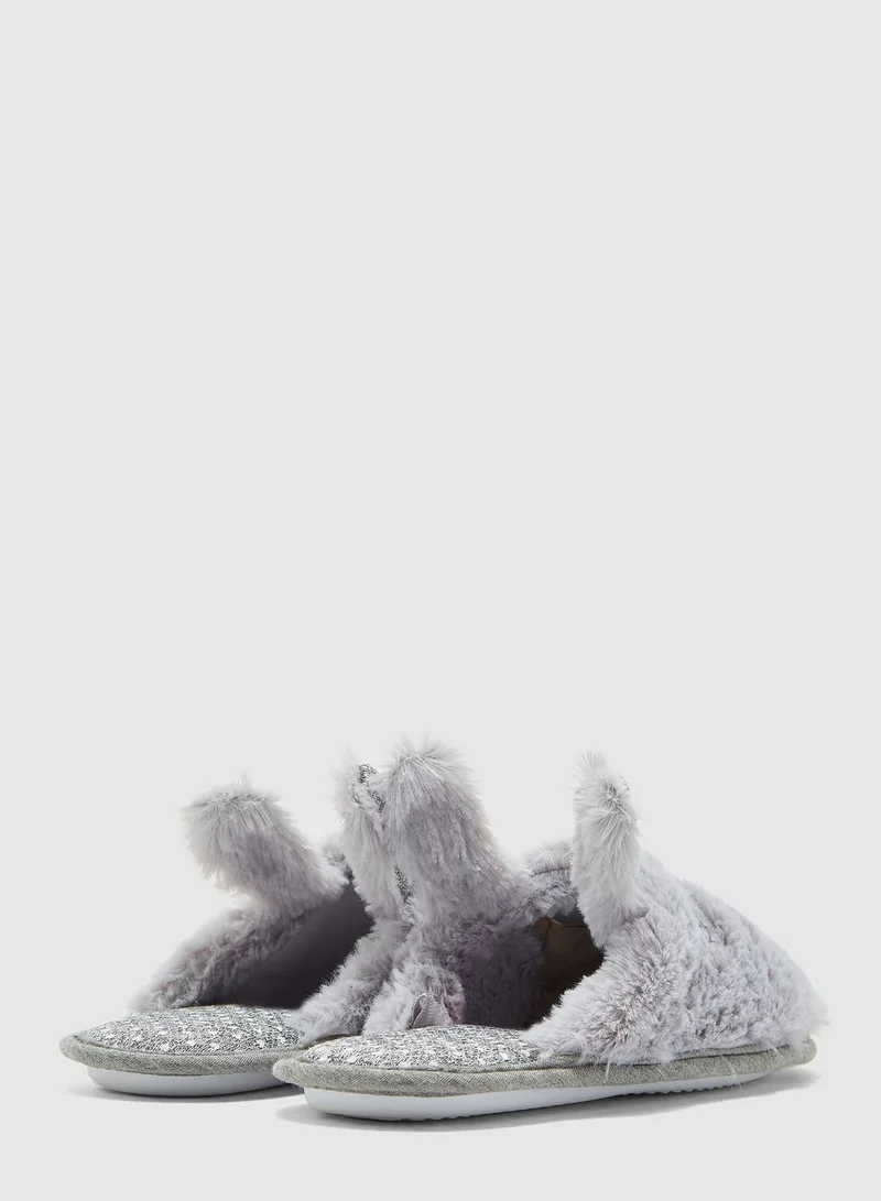 DOROTHY PERKINS Bunny Novelty Mule Slip On