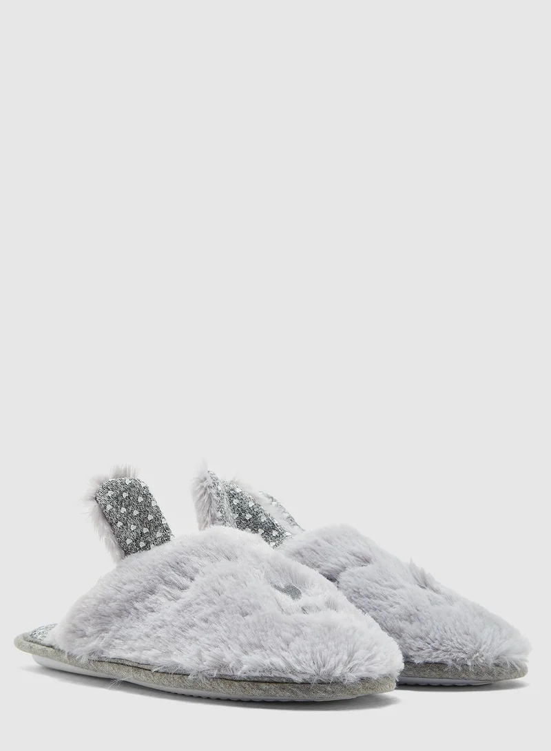 DOROTHY PERKINS Bunny Novelty Mule Slip On