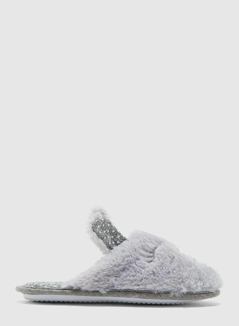 DOROTHY PERKINS Bunny Novelty Mule Slip On