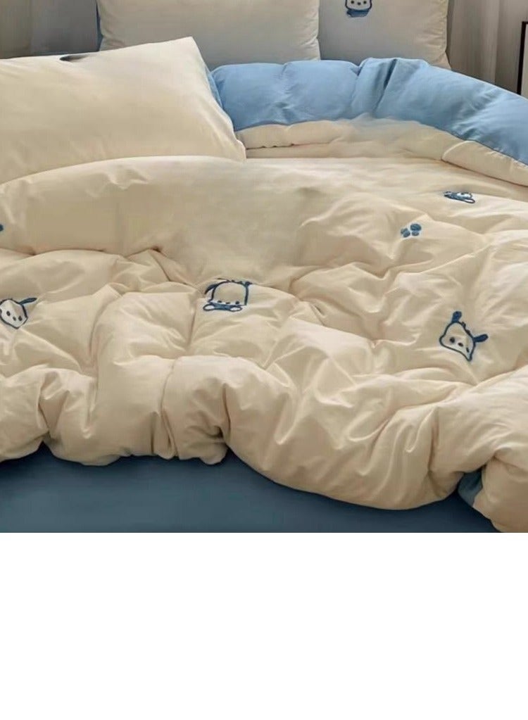 Bed Sheet Style — High End Cartoon Pattern  Pure Cotton Bedding Four Piece Set - Image 1