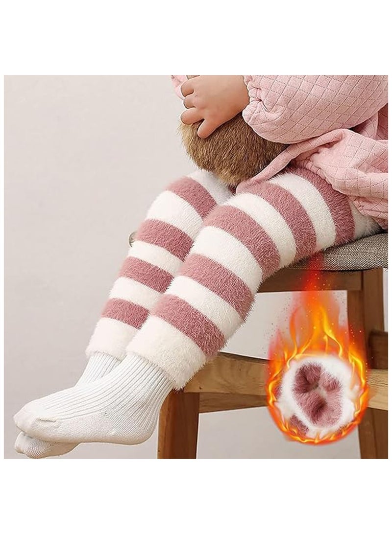 Gonice Pairs Of 2 Stripe Unisex Legwarmers Knee Protector Fit to 0-5 Years  - Image 2