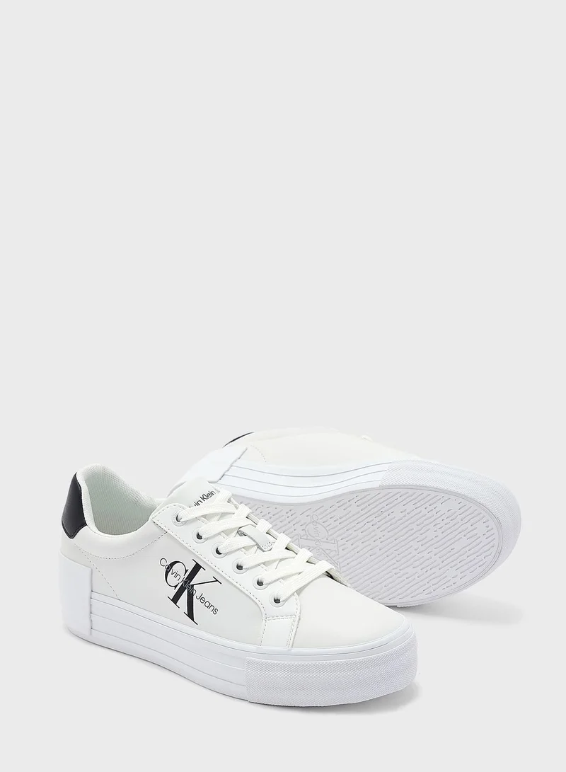 Calvin Klein Jeans Flatform Lace Ups Sneaker