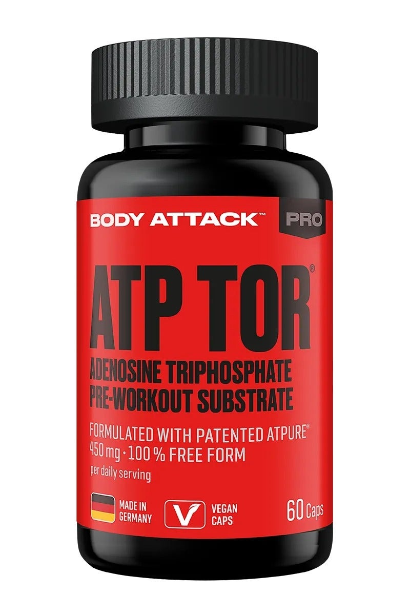 Body Attack كبسولات ATP TOR 60 نباتية