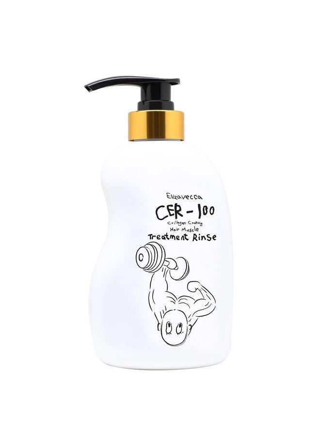 Elizavecca Elizavecca Collagen Coating Hair Treatment Rinse 500ml - Moisturizing Conditioner for Dry Damaged Hair  - Image 1