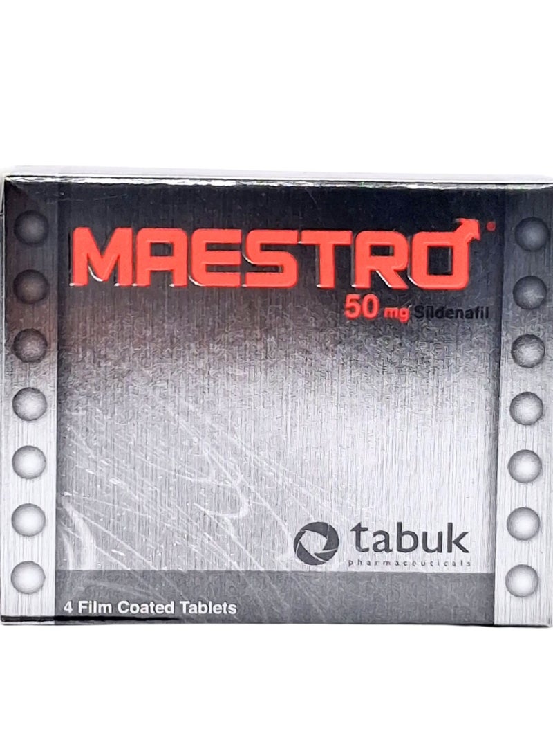Maestro 50Mg Tablets 4"S