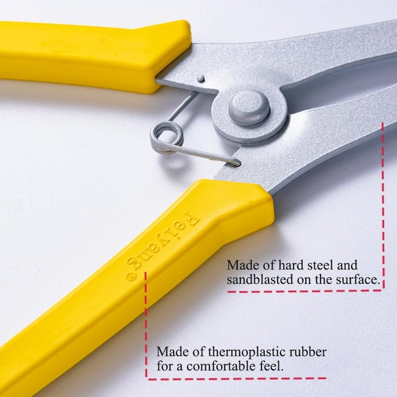 Feiyang Miter Spring Pliers and 16 Miter Clamps use for Wood Trim,Moldings,Picture Frames,Woodworking - Image 4