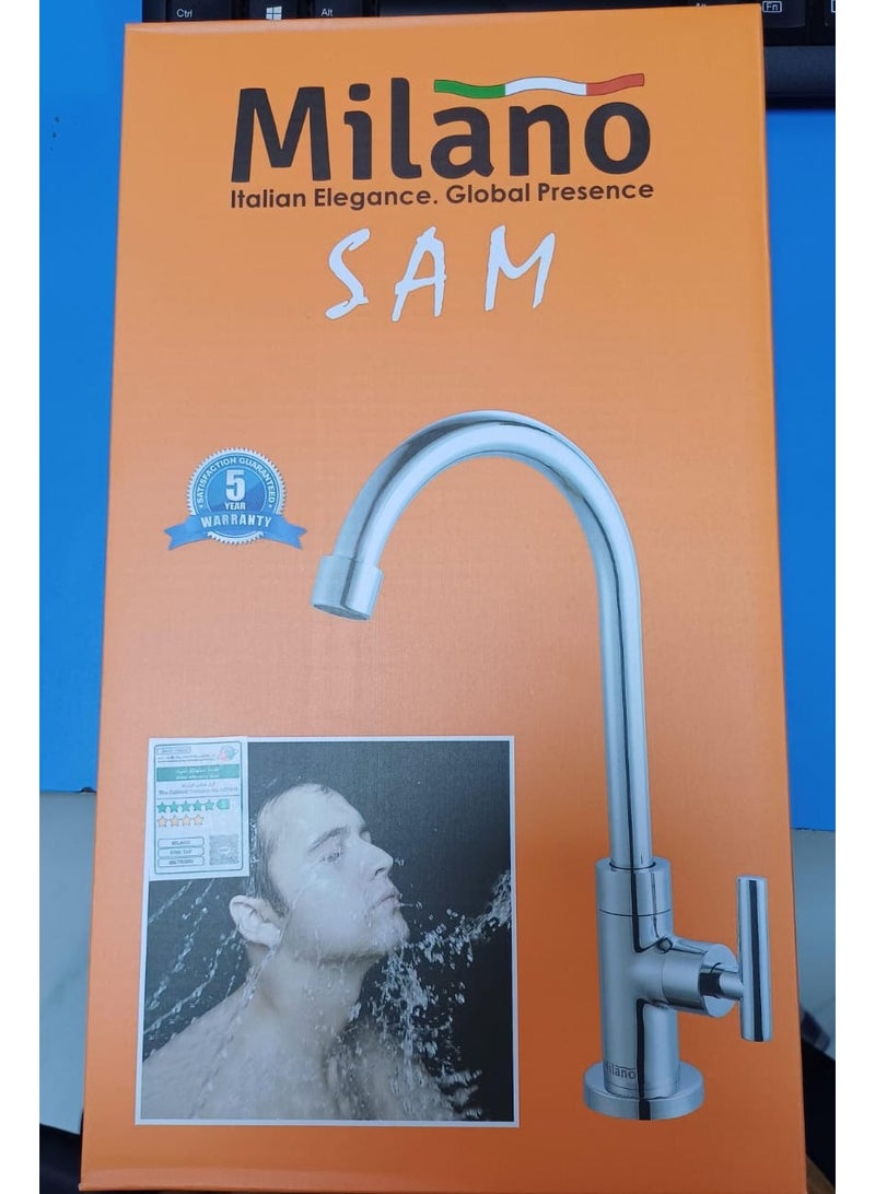 ميلانو MILANO SAM SINK TAP BASIN MOUNTED - Image 1