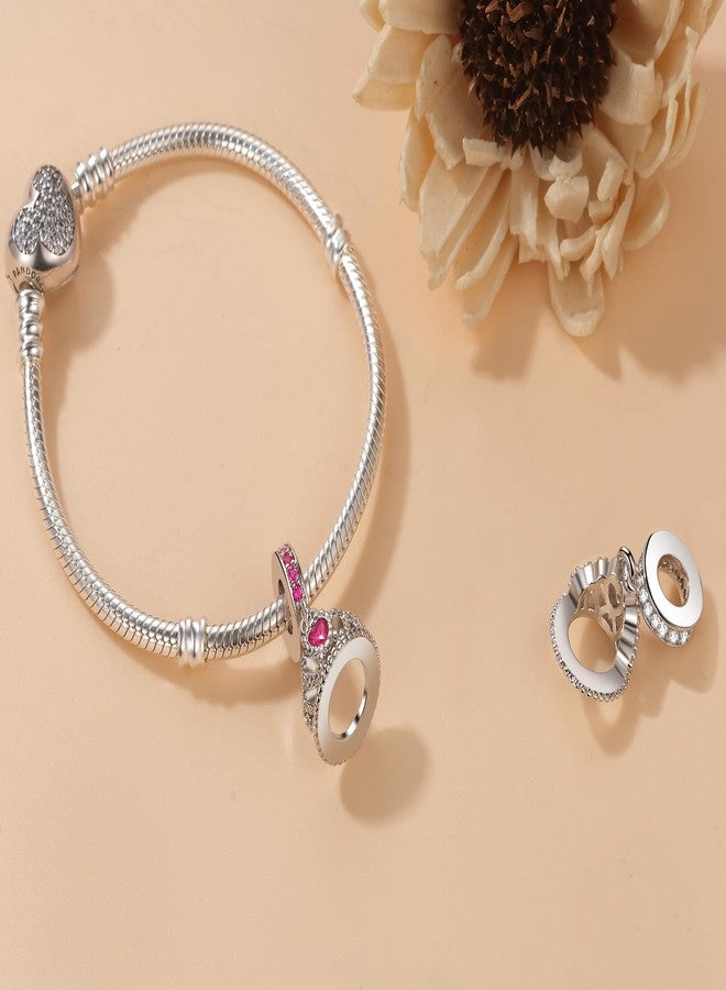 SHBOAZED Princess Queen Crown Charm Fit Pandora Charms Bracelet Birthday Gifts for Women Mother Girlfriend Daughter July - Image 4