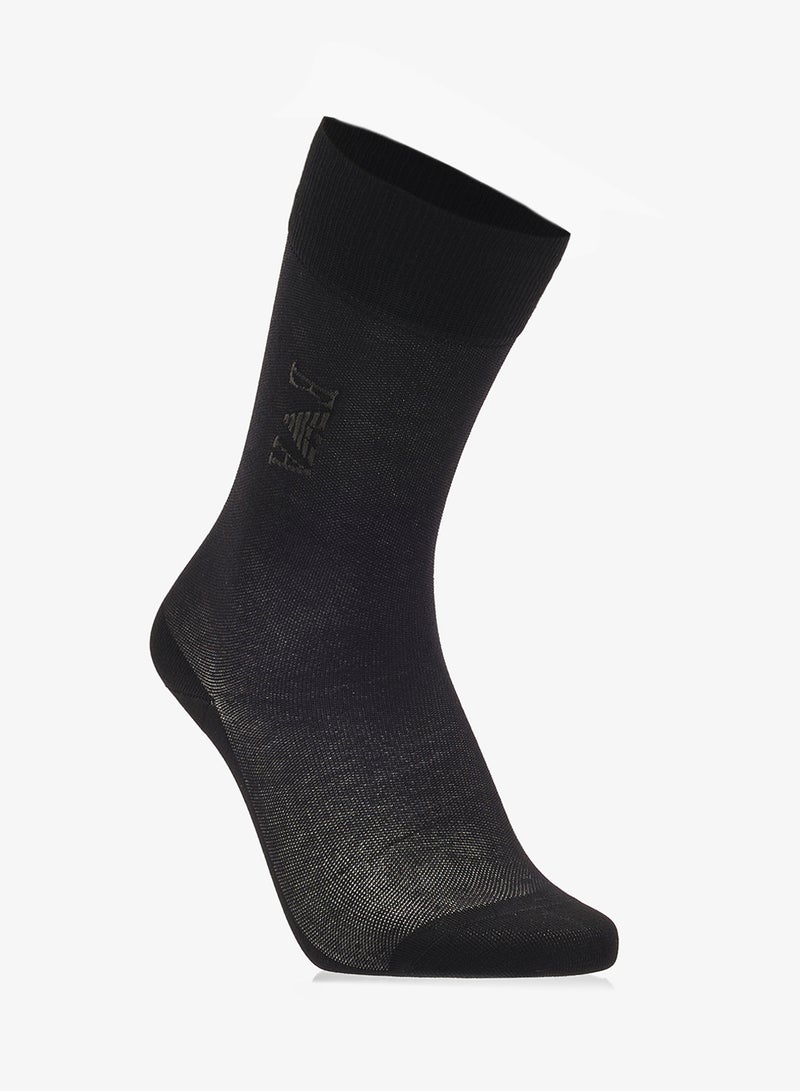 EMPORIO ARMANI 3 Pack Of Logo Crew Socks - Image 3