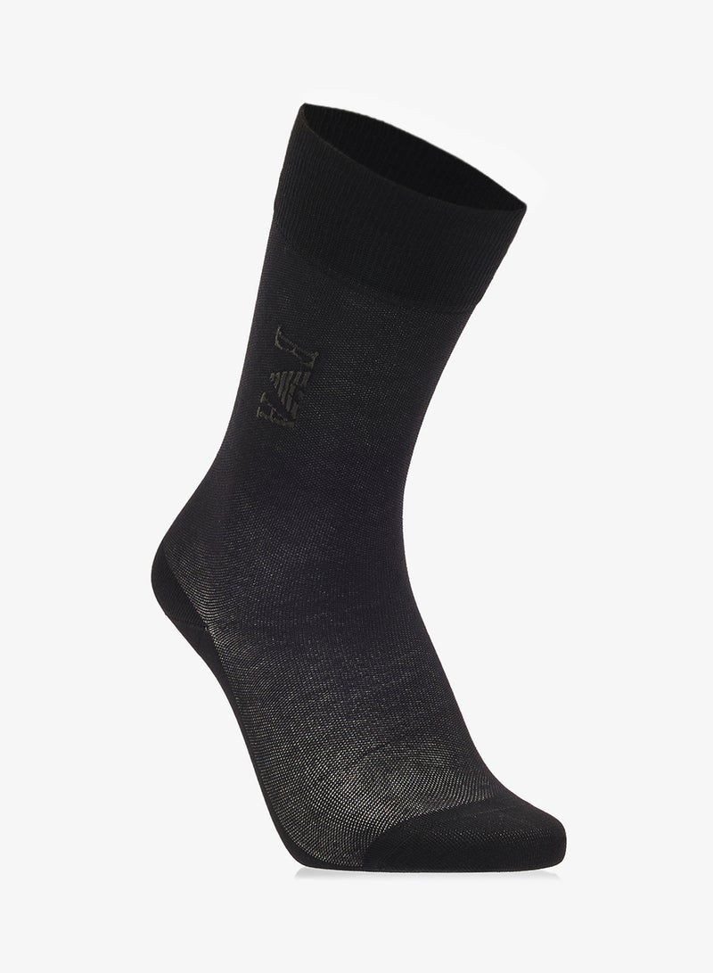 EMPORIO ARMANI 3 Pack Of Logo Crew Socks - Image 2