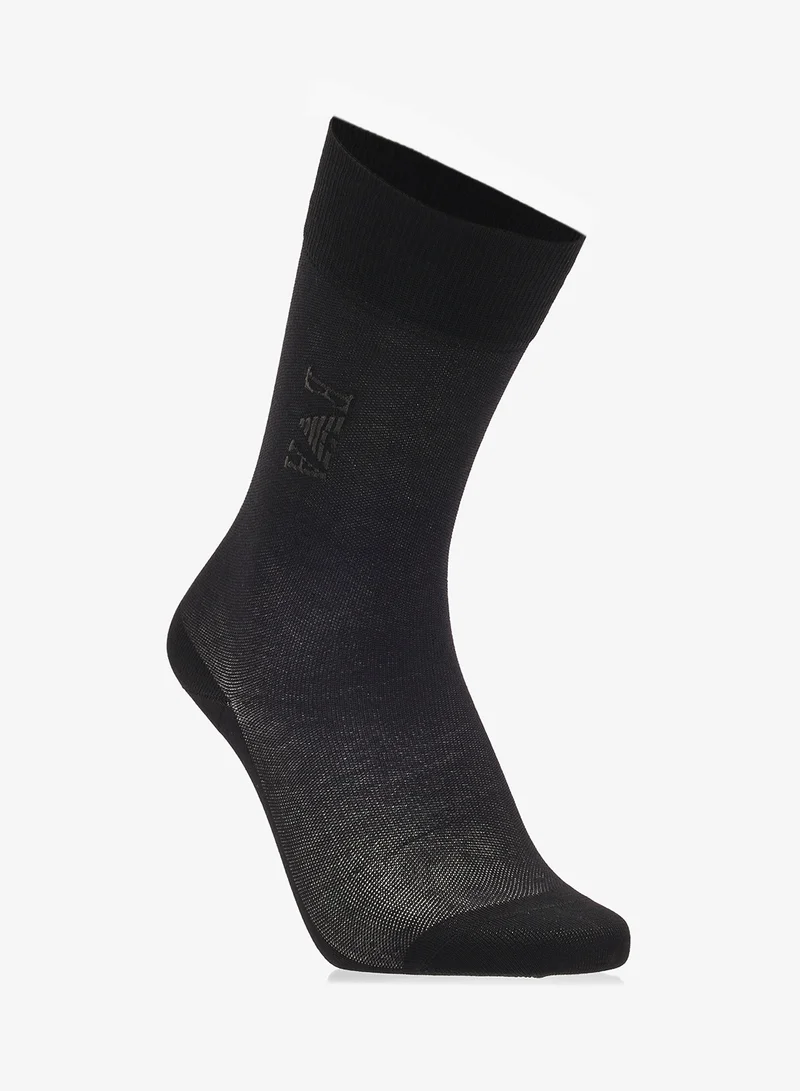 3 Pack Of Logo Crew Socks