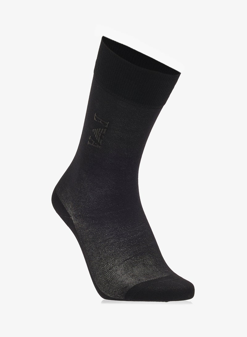 EMPORIO ARMANI 3 Pack Of Logo Crew Socks - Image 1