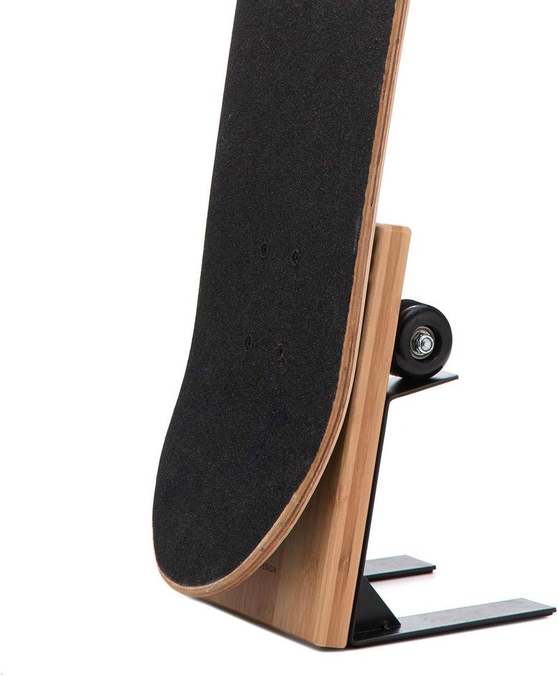 J JACKCUBE DESIGN Skateboard Storage Holder - Skateboard Display Holder, Standing Storage, Skateboard Accessories for Portable Display or Skateboard Parking lot - Image 1
