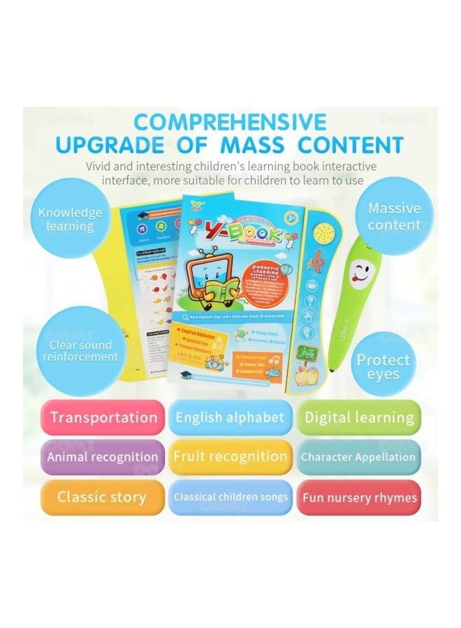 NIBEMINENT Early Learning Book With Touchpad 6D2ND826 - Image 3