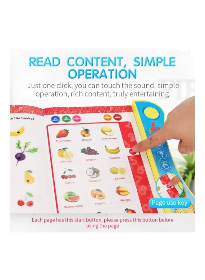 NIBEMINENT Early Learning Book With Touchpad 6D2ND826 - Image 2