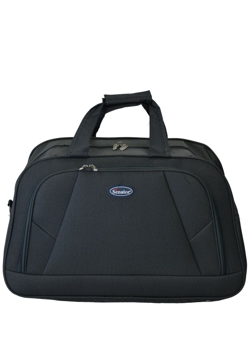 SENATOR Travel Duffle Bag for Unisex Lightweight Nylon Bag Multi Pocket Water & Scratch Resistant Adjustable Shoulder Strap Weekend Bag Convenient Carry On Luggage for Camping Training 34L Green EA220 - Image 1