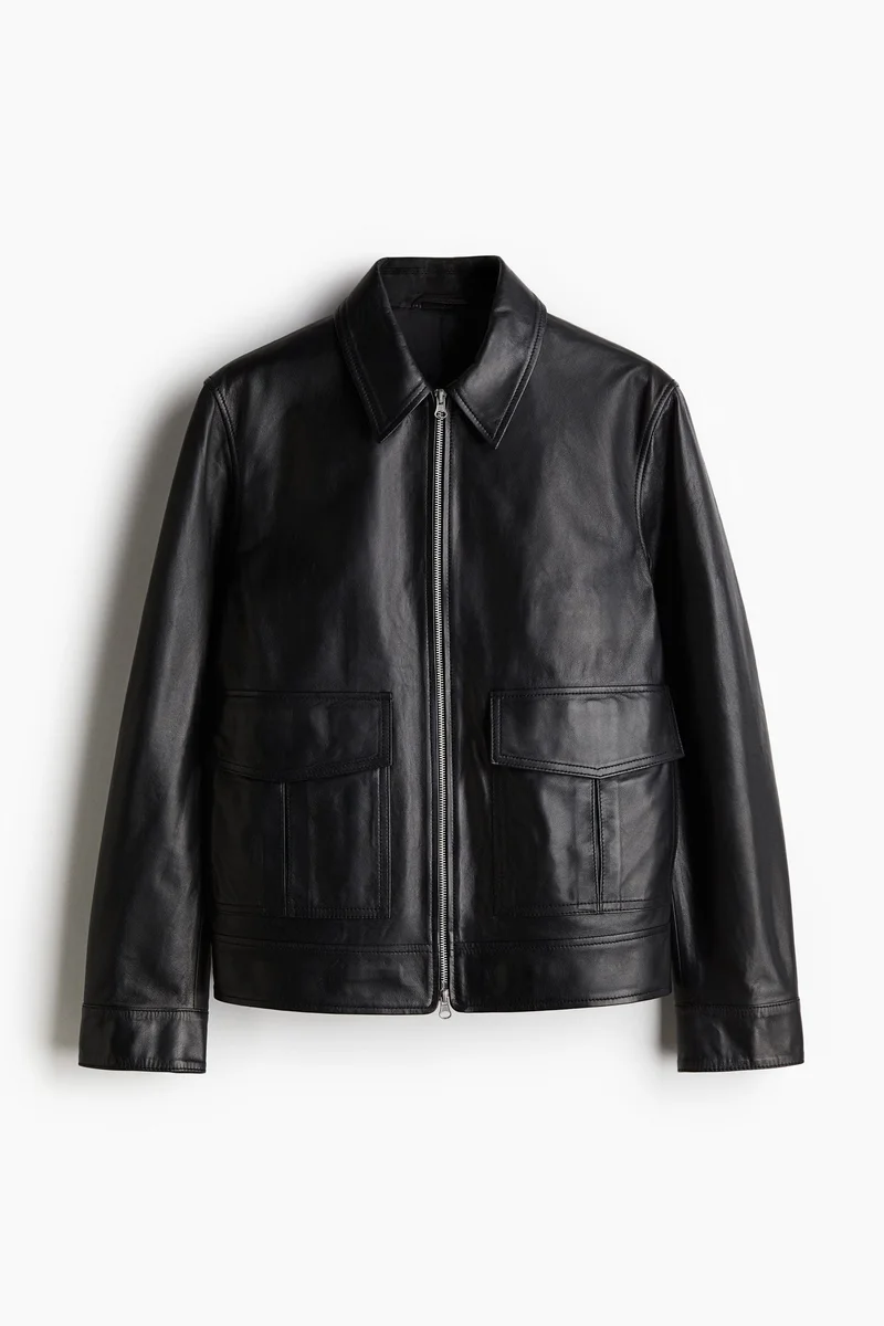 اتش اند ام Leather Jacket