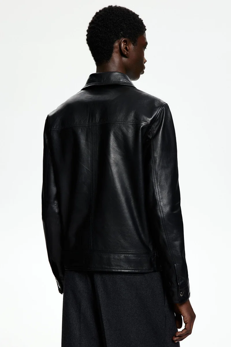 اتش اند ام Leather Jacket