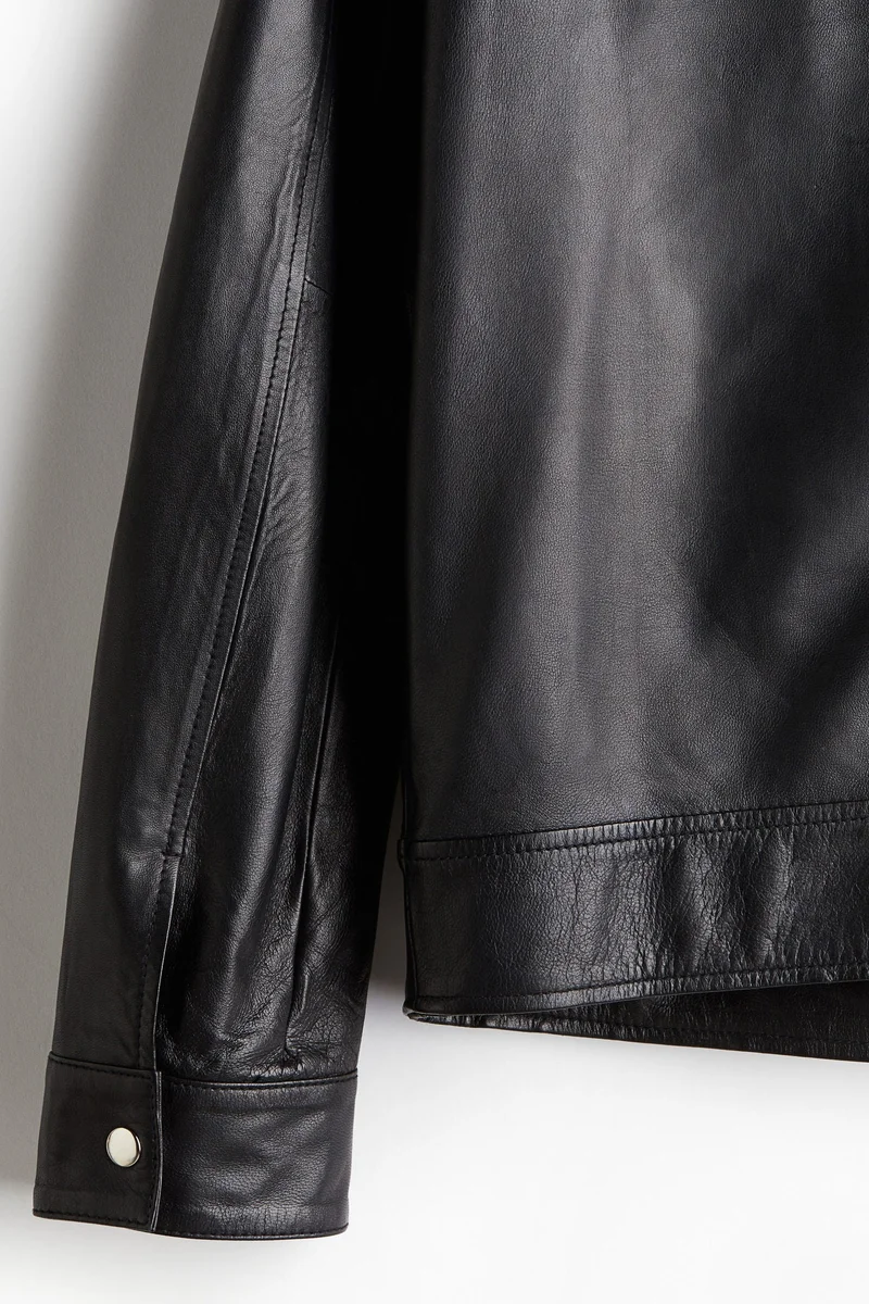 اتش اند ام Leather Jacket