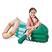 MindWare Oh So Fun Canoe Playset Inflatable Pretend Camping Toy with Paddle Life Preserver and Pump Imaginative Indoor Role Play for Kids Ages 3 Preschool Learning Toy - Image 2
