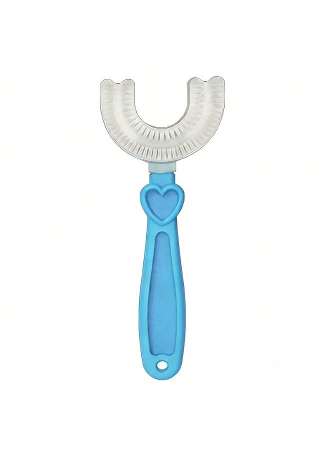 U-shaped Children's Toothbrush 360 Degree Baby Soft Silicone Teeth Tooth Brush Kids Dental Oral Care Cleaning Tool Baby Dental - Image 3