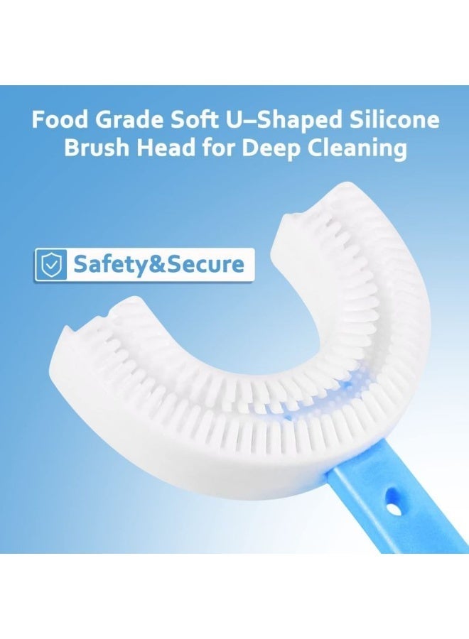 U-shaped Children's Toothbrush 360 Degree Baby Soft Silicone Teeth Tooth Brush Kids Dental Oral Care Cleaning Tool Baby Dental - Image 4