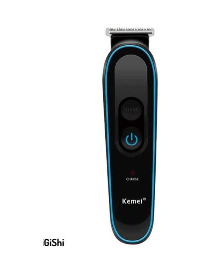 Kemei KM-690 5 In 1 Full Care Grooming Kit Black/Blue - Image 2