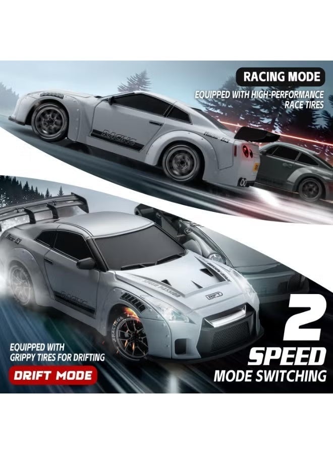 Samira Drift RC Car 1:24 Scale – 4WD High-Speed Remote Control Racing Car with Flashing Lights, Dual Tires, USB Charging,Racing Car Toys for Boys Girls Kids Adults - Image 4