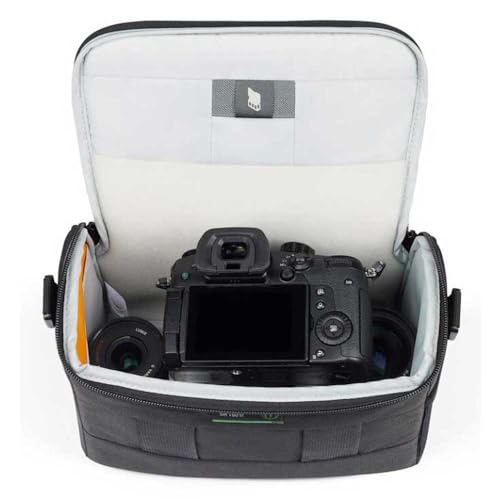 Lowepro Adventura SH 160 III, Camera Shoulder Bag with Adjustable/Removable Shoulder strap, Bag for Mirrorless Camera, Compatible with Sony Alpha 7 Series, Black - Image 5