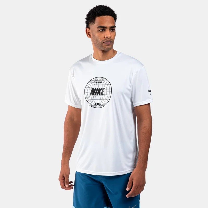 Men's Printed Hydroguard Swimming T-Shirt