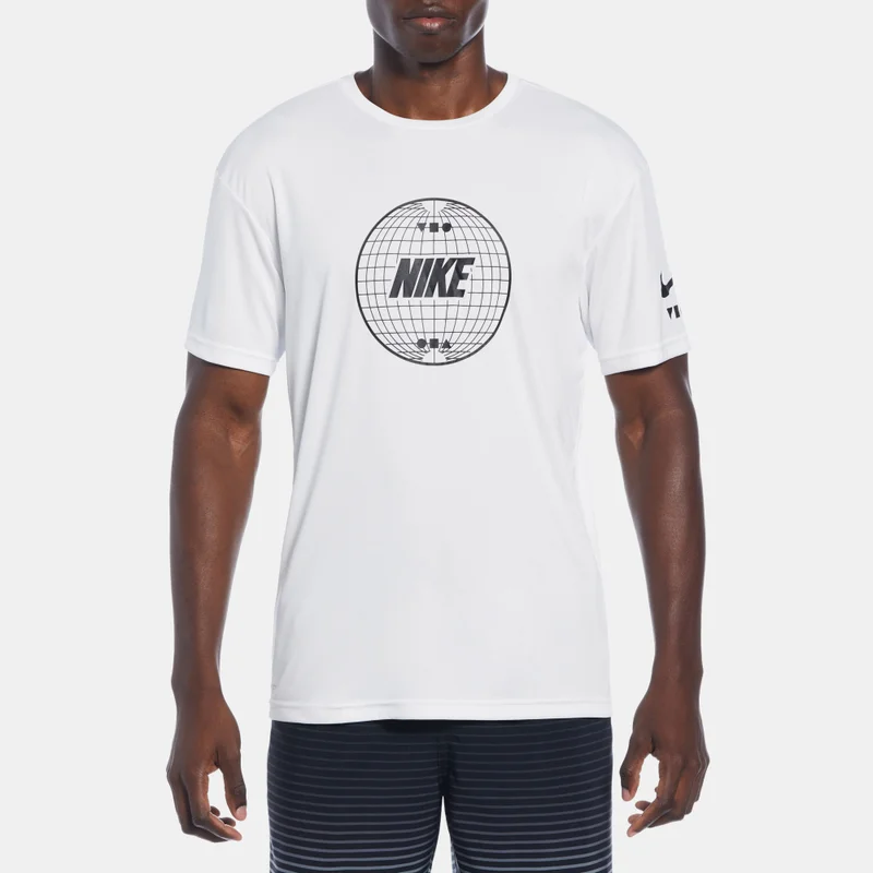 Nike Men's Printed Hydroguard Swimming T-Shirt