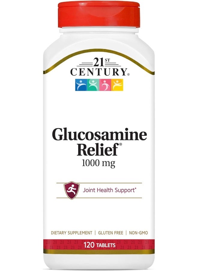 القرن الحادي والعشرون تخفيف الجلوكوزامين، 1000 مجم، 120 قطعة - Image 1