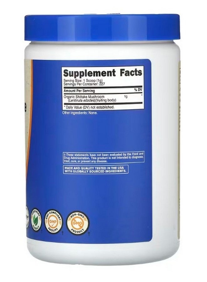 Nutricost Organic Shiitake Mushroom Powder Unflavored 8 Oz 227 G - Image 2