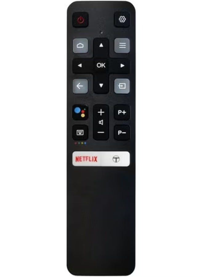 إلترازون ADRC802V RC802V FUR4 Replacement Voice Remote Control for TCL Smart LED TVs – Compatible with 32S6500S, 40S6500FS, 43S6500FS, 43P715, 50P715, 55P715, 65P715, 75P715, 50C715, 55C715, 65C715, 32P30S, 43P30FS, 32S65A, 55C815, 65C815, 50P717 – Plug & Play, Voice Enabled - Image 3