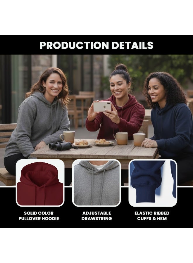 برينت شوب فور مي هودي نسائي - ملابس شتوية للنساء - هودي ناعم ودافئ للسيدات، هودي بأكمام طويلة للنساء، ملابس شتوية مريحة - Image 5
