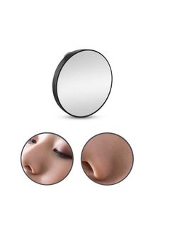 FOMIYES 5X Magnifying Makeup Mirror Round Cosmetic Mirror With 2 Suction Cups Wall Magnifying Mirror For Bedroom Bathroom Vanity (8.8Cm)  - Image 4