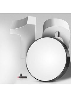FOMIYES 5X Magnifying Makeup Mirror Round Cosmetic Mirror With 2 Suction Cups Wall Magnifying Mirror For Bedroom Bathroom Vanity (8.8Cm)  - Image 5
