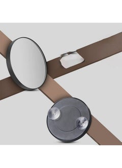 FOMIYES 5X Magnifying Makeup Mirror Round Cosmetic Mirror With 2 Suction Cups Wall Magnifying Mirror For Bedroom Bathroom Vanity (8.8Cm)  - Image 3