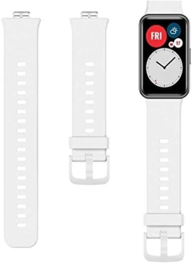 Next - Next Store Silicone Replacement Band Compatible with Huawei Watch Fit, Simple Design, Solid Color, Daily Use, Comfort and High Fit, Compatible with Huawei Fit All Versions - Image 1