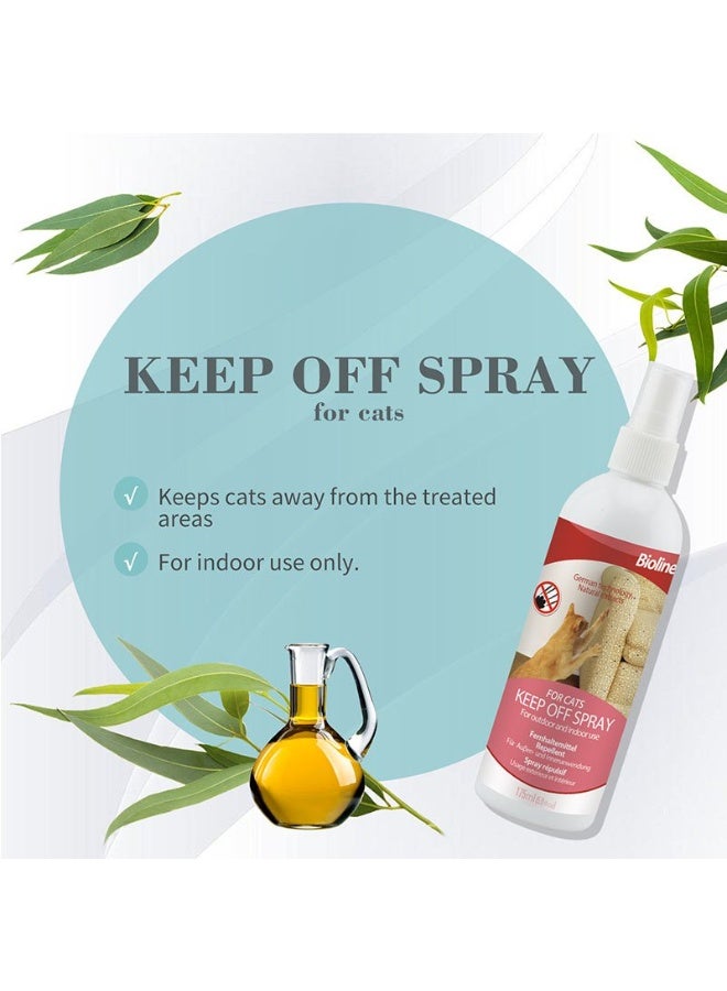 Bioline Safe Formula Prevents Undesirable Behaviors Keep Off Spray For Cats 175ml - Image 2