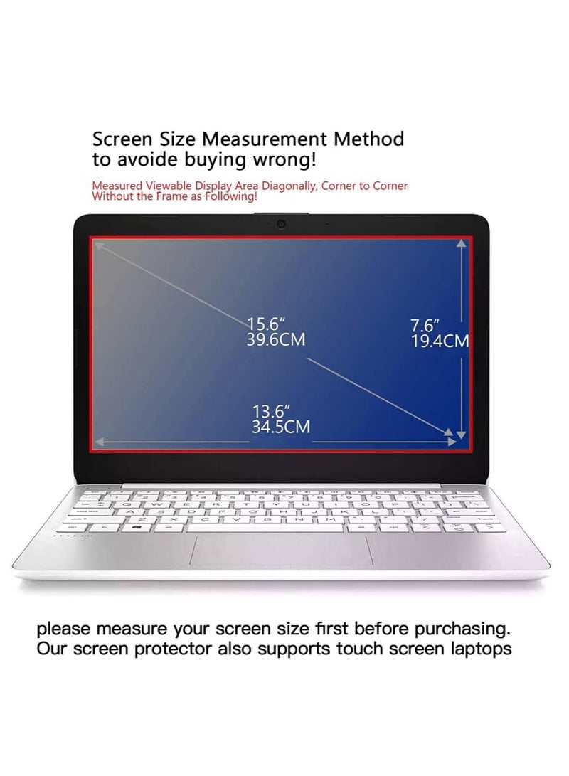 1Pack 15.6 inch (1920x1080P) Laptop Blue Light Screen Protector, Eye Protection Anti-Scratch and Anti-Glare Screens for Laptops 15.6" with 16:9 Aspect Ratio  - Image 5